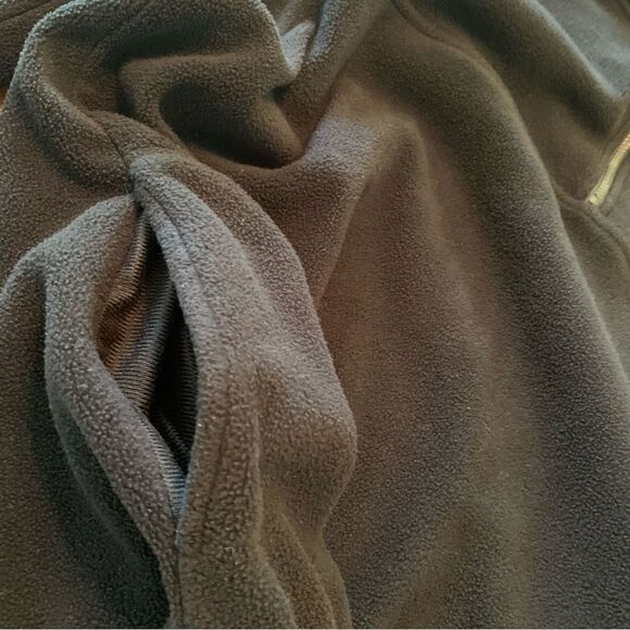 TIMBERLINE COLORADO FLEECE JACKET MENS XL BLACK QUARTER ZIP PULL ON. - Picture 6 of 15